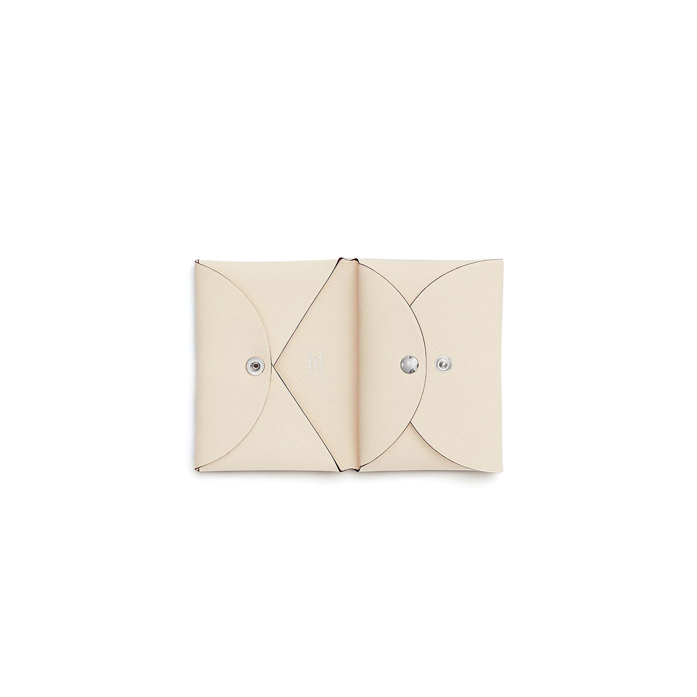 HERMES CALVI DUO COMPACT CARD HOLDER H083035CK10 (10.5*7*1.3cm) HERMES CALVI DUO COMPACT CARD HOLDER H083035CK10 (10.5*7*1.3cm)